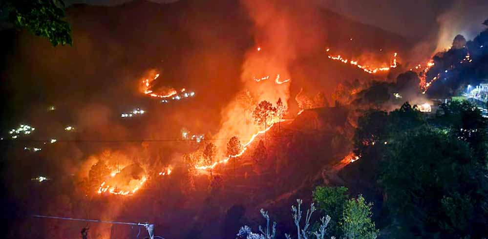 उत्तराखंड के जंगलों में लगी आग पर सुप्रीम कोर्ट सख्त, ‘बारिश या क्लाउड सीडिंग के भरोसे नहीं बैठ सकते’