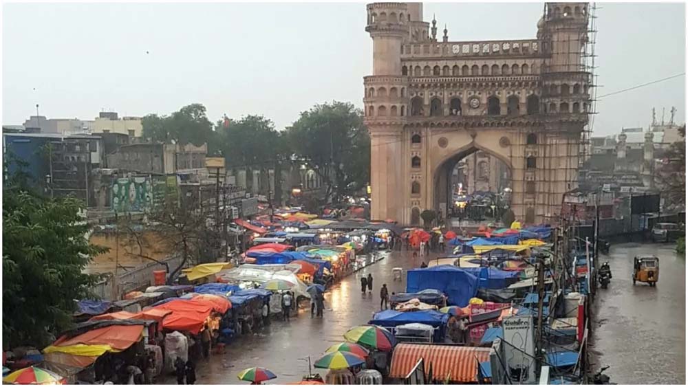 हैदराबाद में बारिश और आंधी के कारण बिजली आपूर्ति बाधित हो गई, निर्माणाधीन अपार्टमेंट की दीवार गिरी, सात लोगों की मौत