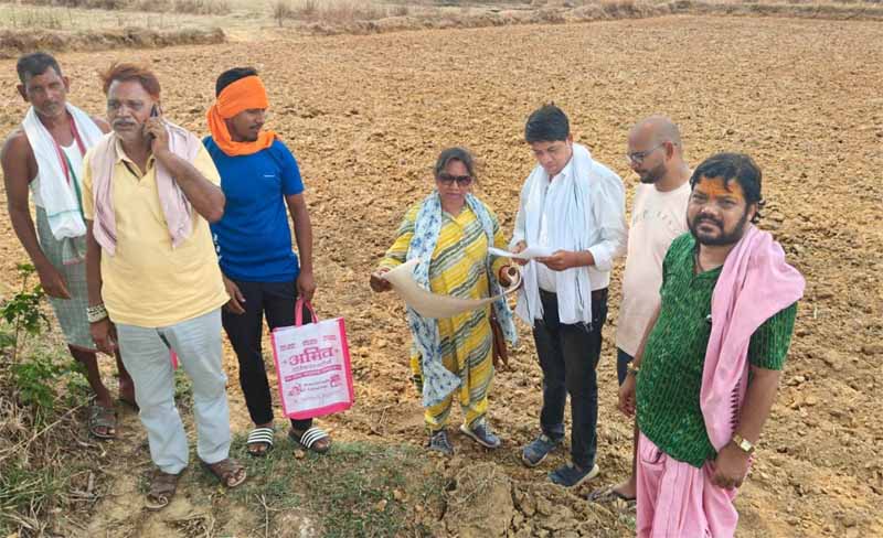 नक्शा बटांकन से सुलझ रही है परिवारों की भूमि संबंधी दिक्कतें