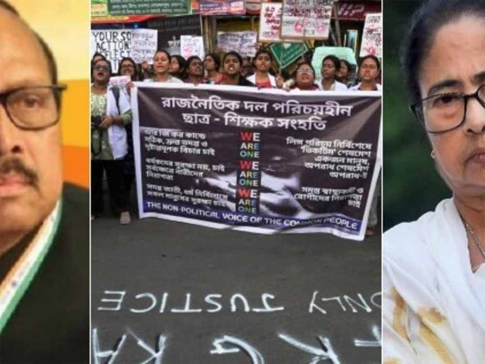 कोलकाता में डॉक्टर के रेप और मर्डर के बाद ममता सरकार के खिलाफ विरोध प्रदर्शनों का दौर चल रहा है