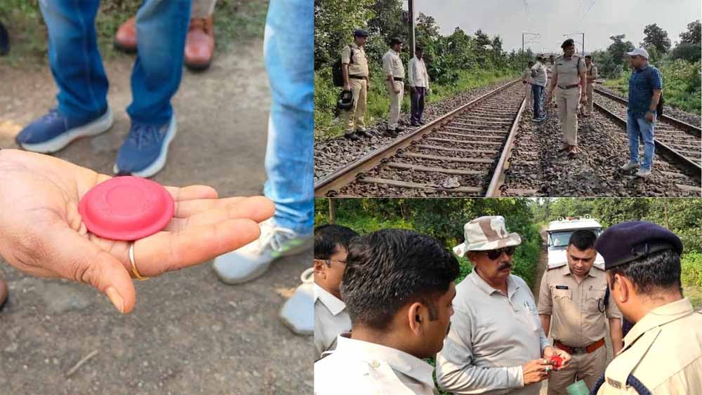 खंडवा-बुरहानपुर रेलखंड पर सागफटा स्टेशन के पास रेलवे ट्रैक पर डेटोनेटर पटाखे रखने के मामले में एक को किया गिरफ्तार