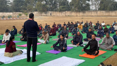 रक्षित केंद्र अनूपपुर में अंतर्राष्ट्रीय ध्यान दिवस के अवसर पर ध्यान शिविर का हुआ आयोजन