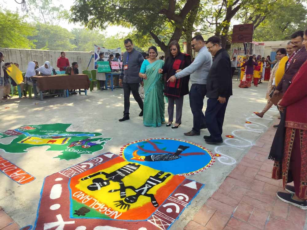 एक भारत श्रेष्ठ भारत अभियान अंतर्गत नागालैंड से अधिकारियों  एवं विद्यार्थियों का भ्रमण