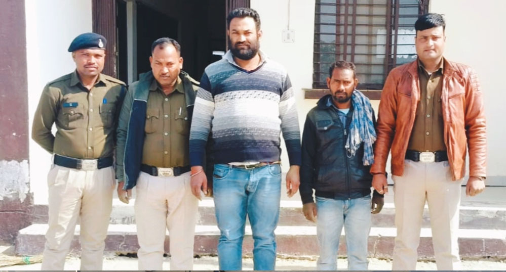 नौडिहवा पुलिस ने 09 वर्ष से फरार स्थाई वारंटी एवं मारपीट के आरोपी को किया गया गिरफ्तार