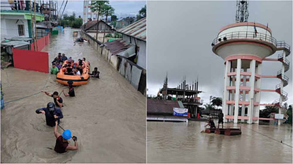 नॉर्थ-ईस्ट बारिश का कहरः 32 लोगों की मौत, सिक्किम में 1500 टूरिस्ट फंसे