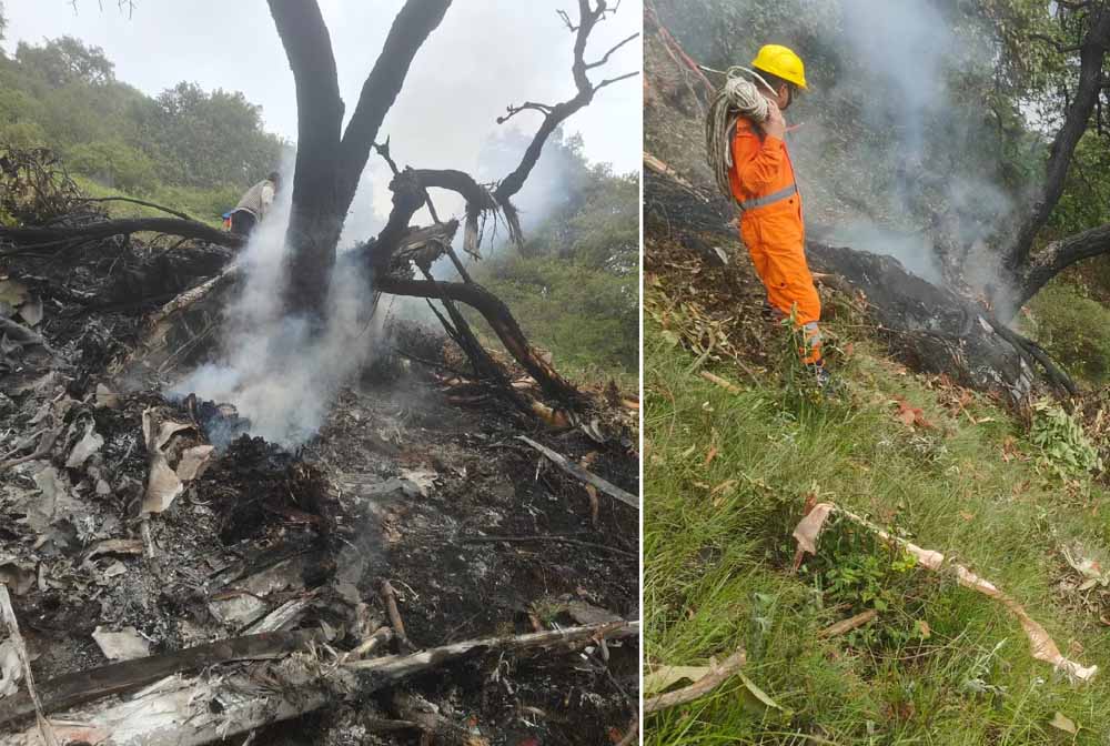 केदारनाथ के पास गौरीकुंड में हेलिकॉप्टर क्रैश,  7 की मौत