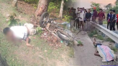 बलरामपुर में पेड़ से टकराई तेज रफ्तार बाइक, युवक की मौत बलरामपुर में पेड़ से टकराई तेज रफ्तार बाइक, युवक की मौत