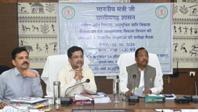 रायपुर : शैक्षणिक सत्र शुरू होने से पहले आश्रम-छात्रावासों की कराएं साफ-सफाई और रंग-रोगन: मंत्री रामविचार नेताम