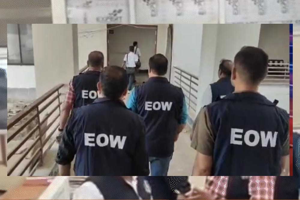 इंदौर नगर निगम के उद्यान विभाग में सहायक अधीक्षक चेतन पाटिल के घर और दफ्तर ईओडब्ल्यू का छापा