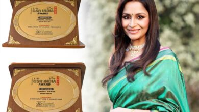 जिन्दल स्टील एंड पावर को कृषि प्रोत्साहन व बुजुर्ग कल्याण के लिए ग्रीनटेक अवार्ड