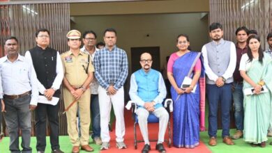 राज्य निर्माण के बाद मोहला- मानपुर जिले में पहली बार हुआ राज्यपाल का आगमन