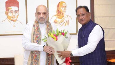 छत्तीसगढ़ के मुख्यमंत्री विष्णुदेव साय ने केंद्रीय गृहमंत्री से की मुलाकात