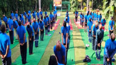 जिंदल स्टील रायपुर में अंतर्राष्ट्रीय योग दिवस धूमधाम से मनाया गया जिंदल स्टील रायपुर में अंतर्राष्ट्रीय योग दिवस धूमधाम से मनाया गया