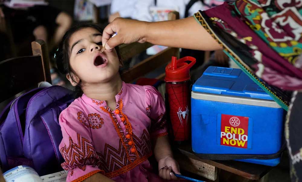 साल 2025 की शुरुआत से पाकिस्तान में पोलियो वायरस के 12 नए मामले सामने आए