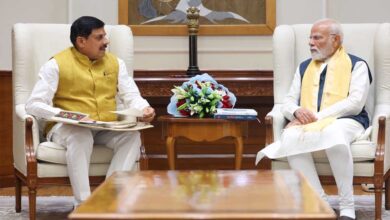 प्रधानमंत्री मोदी से मुख्यमंत्री डॉ. यादव ने की मुलाकात