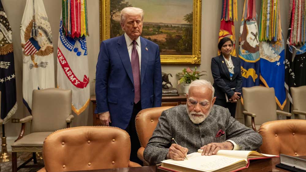 ट्रंप ने चीन के साथ व्यापार समझौते का ऐलान किया, भारत के साथ एक बड़े समझौते का संकेत दिया