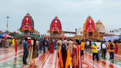 पुरी में भगवान जगन्नाथ की रथयात्रा के लिए उमड़े लाखों श्रद्धालु, अमित शाह ने भी की पूजा-अर्चना