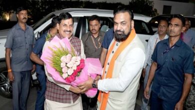 मुख्यमंत्री डॉ. यादव से बिहार के उप मुख्यमंत्री श्री चौधरी ने की सौजन्य भेंट