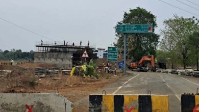 राष्ट्रीय राजमार्ग-44 के चिन्हित ब्लैक स्पॉट को समाप्त करने अंडरब्रिज का हो रहा निर्माण