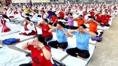 अंतराष्ट्रीय योग दिवस पर रायपुर स्थित भारतीय योग संस्थान में दो दिवसीय महोत्सव का आयोजन अंतराष्ट्रीय योग दिवस पर रायपुर स्थित भारतीय योग संस्थान में दो दिवसीय महोत्सव का आयोजन