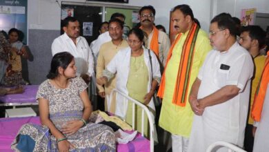 रायपुर : स्वास्थ्य मंत्री ने मातृ एवं शिशु अस्पताल रायपुर का किया निरीक्षण