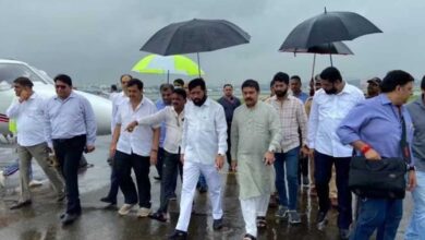 जलगांव एयरपोर्ट पर डिप्टी CM एकनाथ शिंदे का विमान टेक्निकल वजहों से दो घंटे देर उडा