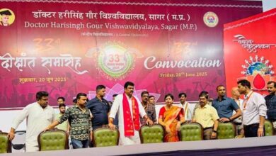 मंत्री राजपूत ने किया दीक्षांत समारोह स्थल का निरीक्षण