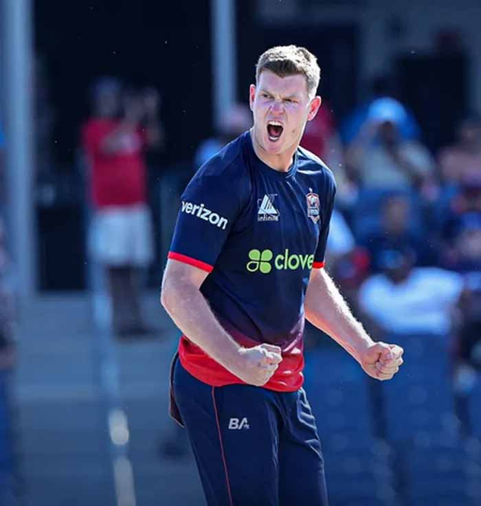 एमएलसी 2025 : मिशेल ओवेन ने खोला ‘पंजा’, प्लेऑफ में वाशिंगटन फ्रीडम