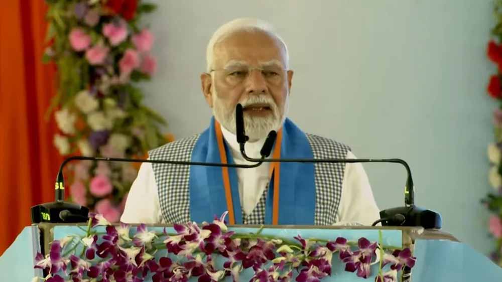 पीएम मोदी बिहार दौरे पर, लालू राज की याद दिलाकर कहा- जंगलराज वाले फिर मौका देख रहे