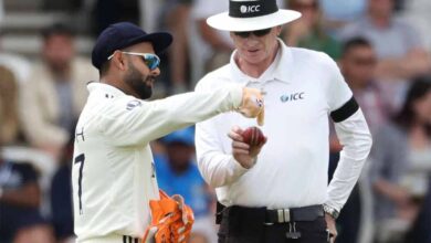 ऋषभ पंत एक मैच के लिए बैन होने से बच गए, लेकिन अंपायर से बदतमीजी करने के लिए मिली सजा