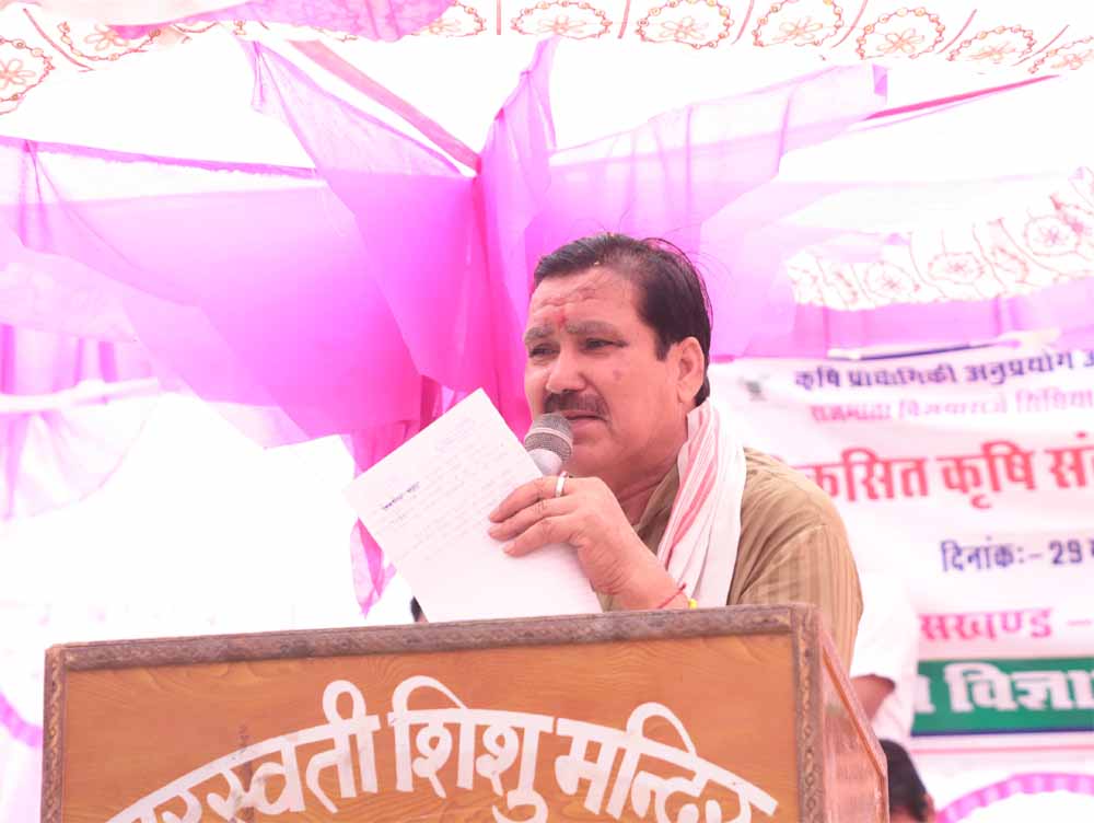 खेती को लाभ का धंधा बनाने के लिए तकनीक को खेतों तक पहुंचाना जरूरी – मंत्री टेटवाल