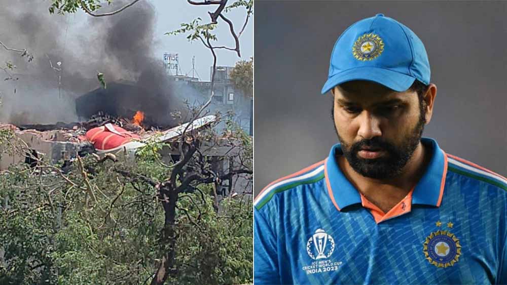 मेघाणी क्षेत्र में एक भीषण विमान हादसे ने पूरे देश को झकझोर दिया, खेल जगत में शोक की लहर