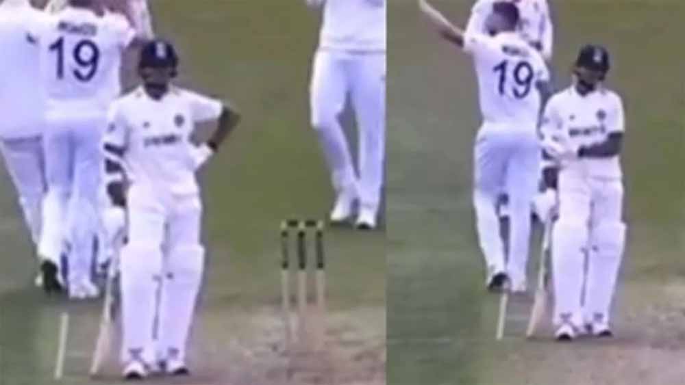 अंपायर से लड़ बैठे यशस्वी, पायर के आउट देने के बाद भी नहीं लौटे पवेलियन, बीच मैदान पर काटा बवाल