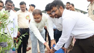 सक्ती जिले में सामूहिक पौधरोपण महाअभियान का हुआ आयोजन