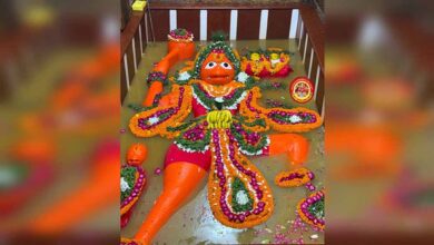 तीसरी बार मां गंगा ने कराया श्री बड़े हनुमान जी को अमृत स्नान, अब बाढ़ का बढ़ा खतरा