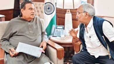 केंद्रीय मंत्री गडकरी से मिले MP बृजमोहन अग्रवाल, कुम्हारी टोल बंद कराने की उठाई मांग