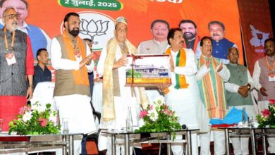 रक्षा मंत्री राजनाथ सिंह शामिल हुए बिहार भाजपा की प्रदेश कार्यसमिति बैठक