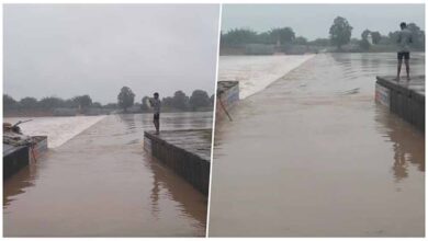 बलौदाबाजार-भाटापारा में भारी बारिश से महानदी का जलस्तर बढ़ा,  अमेठी एनीकट पुल पर आवाजाही ठप