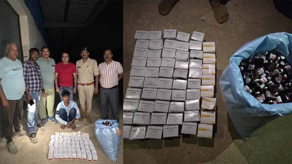 नशे के खिलाफ आबकारी को मिली बड़ी सफलता, लग्जरी कार से नशीले इंजेक्शन सहित आरोपी को गिरफ्तार