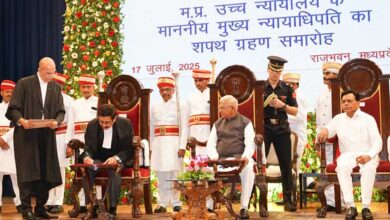 मुख्यमंत्री डॉ. यादव ने चीफ जस्टिस न्यायमूर्ति संजीव सचदेवा को दी बधाई