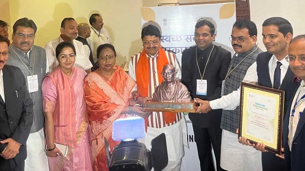 स्वच्छता सर्वेक्षण में भोपाल को  द्वितीय स्थान प्राप्त होने पर भोपालवासियों को बधाई:-रविंद्र यति