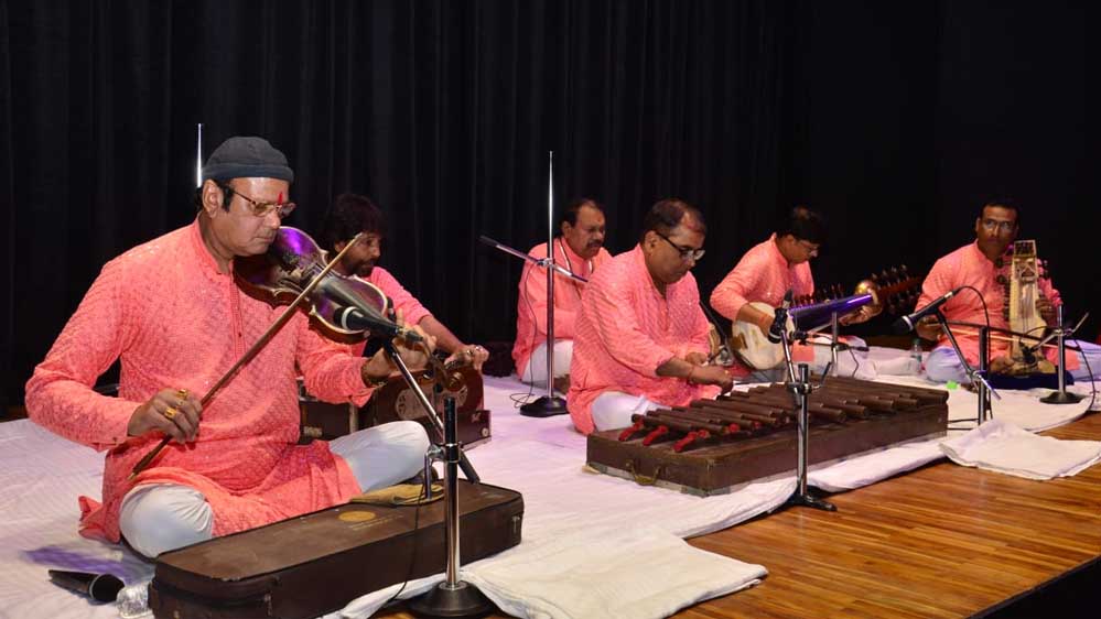 मध्यप्रदेश भवन में हुई मैहर बैंड की सांस्कृतिक संध्या मध्यप्रदेश भवन में हुई मैहर बैंड की सांस्कृतिक संध्या