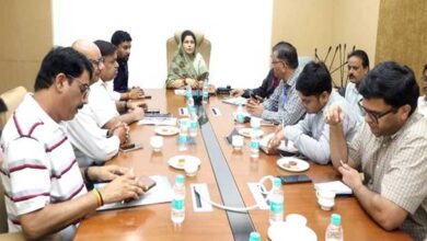 राज्यमंत्री श्रीमती गौर ने पटेल नगर कॉलोनाईजर के विरूद्ध एफआईआर कराने के निर्देश