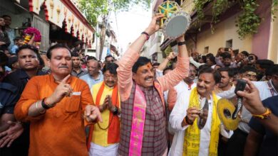 पालकी में भगवान चन्द्रमोलेश्वर व मनमहेश हाथी पर विराजित होकर भक्तों का कुशल-क्षेम लेने उज्जैन नगर भ्रमण पर निकले