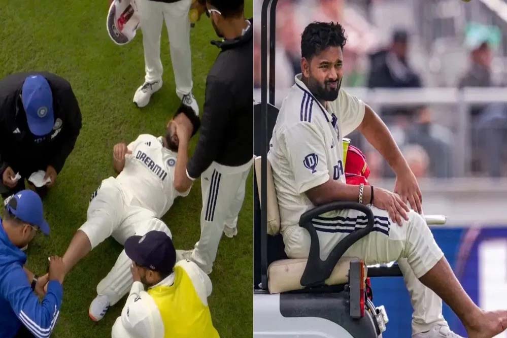 ऋषभ पंत पांचवें टेस्ट से बाहर, BCCI ने नए खिलाड़ी की टीम में शामिल होने की जानकारी दी