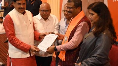 मध्य प्रदेश भाजपा के नए अध्यक्ष बने हेमंत खंडेलवाल, धर्मेन्द्र प्रधान ने की घोषणा मध्य प्रदेश भाजपा के नए अध्यक्ष बने हेमंत खंडेलवाल, धर्मेन्द्र प्रधान ने की घोषणा