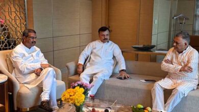 केंद्रीय शिक्षा मंत्री प्रधान के साथ उच्च शिक्षा मंत्री परमार की चर्चा