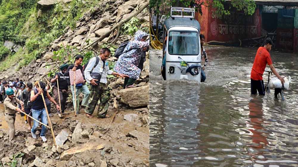 बारिश बनी कहर: 98 की मौत, 34 लापता, 770 करोड़ का नुकसान