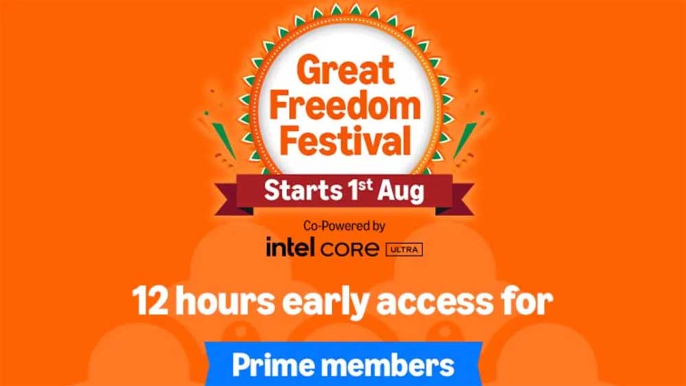 अमेजन ने ग्रेट फ्रीडम फेस्टिवल सेल 2025: सेल की तारीख तय, स्मार्टफोन्स और लैपटॉप पर मिलेंगे धमाकेदार ऑफर