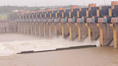 ओंकारेश्वर बांध के 14 गेट खोले, निचले घाटों से हटाई गई दुकानें ओंकारेश्वर बांध के 14 गेट खोले, निचले घाटों से हटाई गई दुकानें